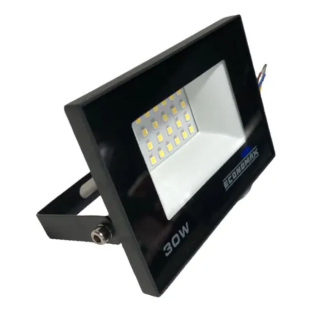 Kit 10 Projetor Refletor Led 30w Luz Branca Fria Bivolt Kian