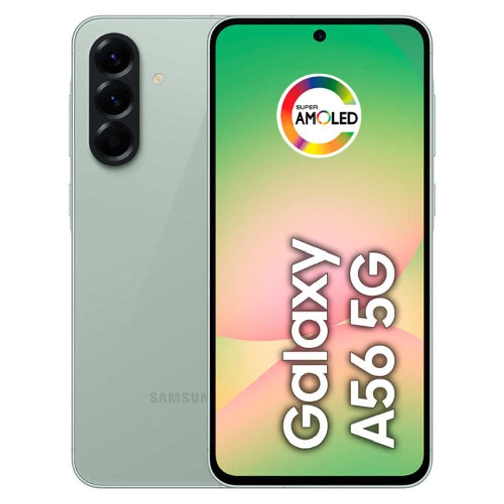 Smartphone Samsung Galaxy A56 256GB 8GB RAM 5G Verde Tela 6,7 Polegadas