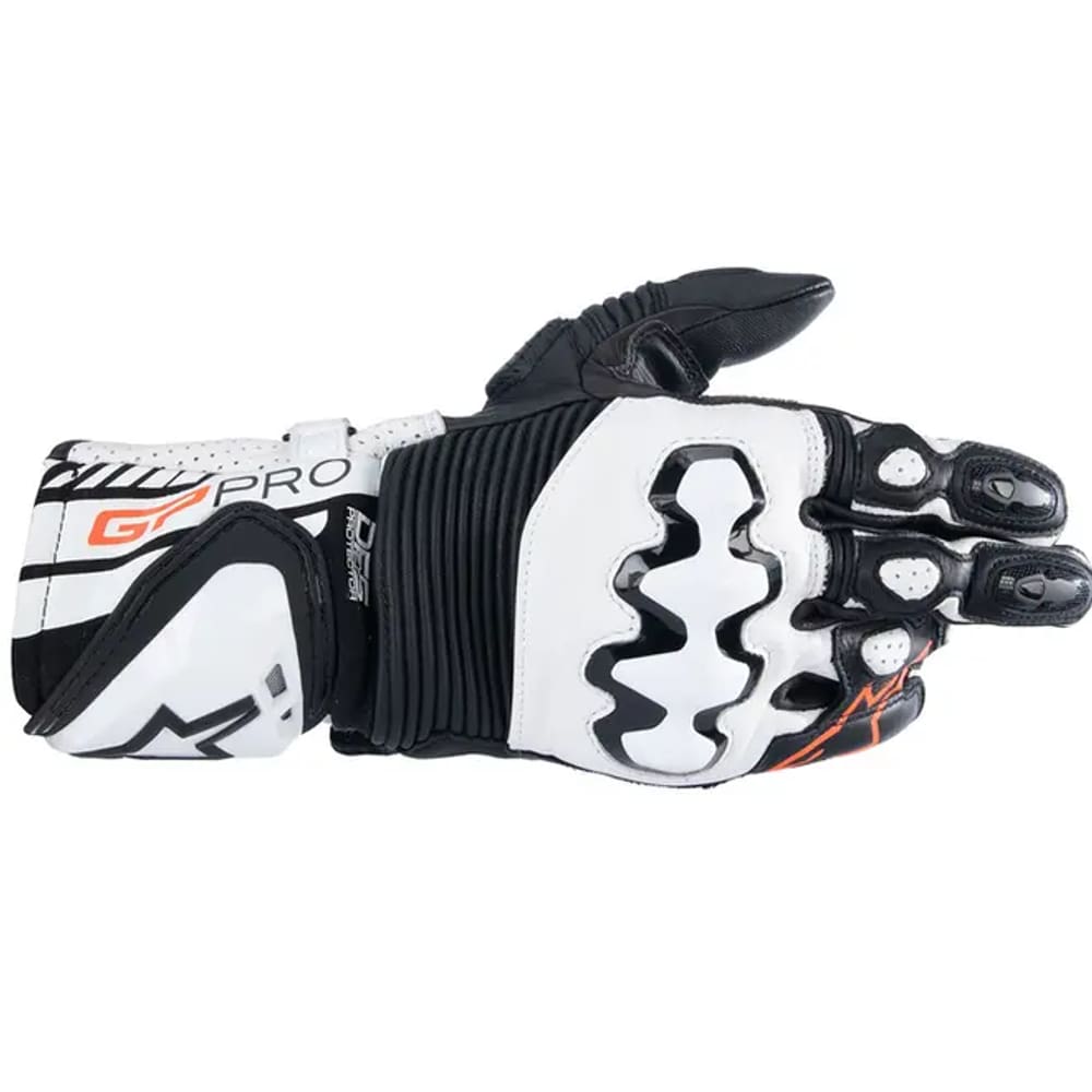 Luva Alpinestars Gp Pro R4 Preto e Branco
