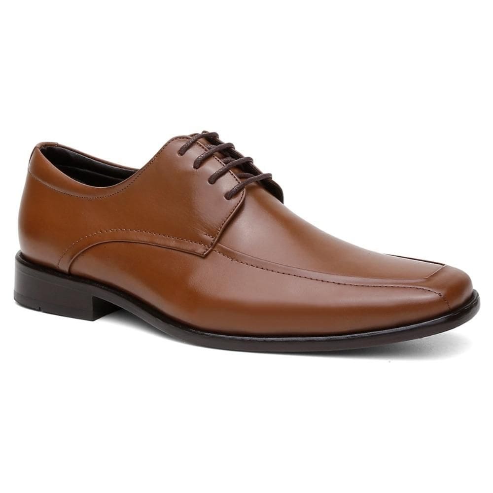 Sapato Social Derby Masculino Couro Elegância Moderno