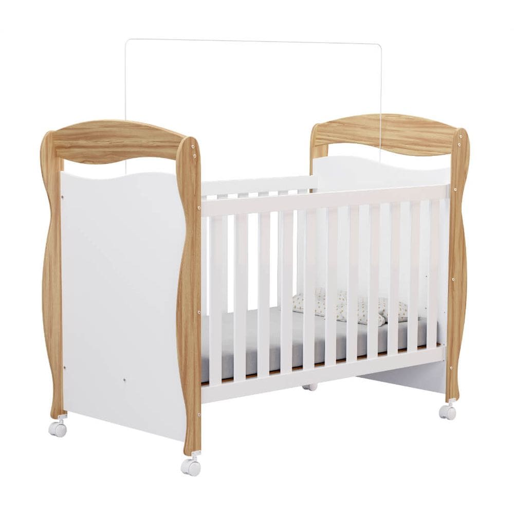 Berço Americano Moveis Peroba Junior mini cama MDF