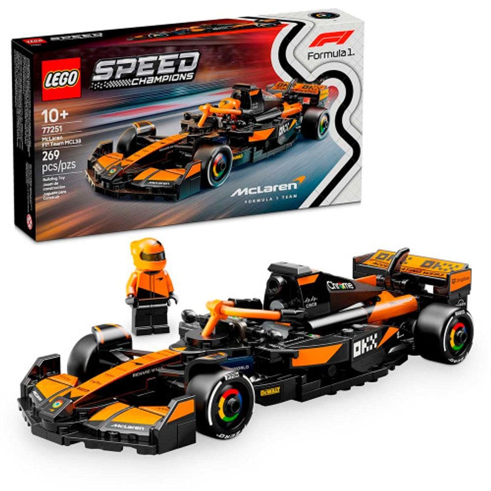 LEGO Speed Champions McLaren F1 Team MCL38 269 Peças 77251