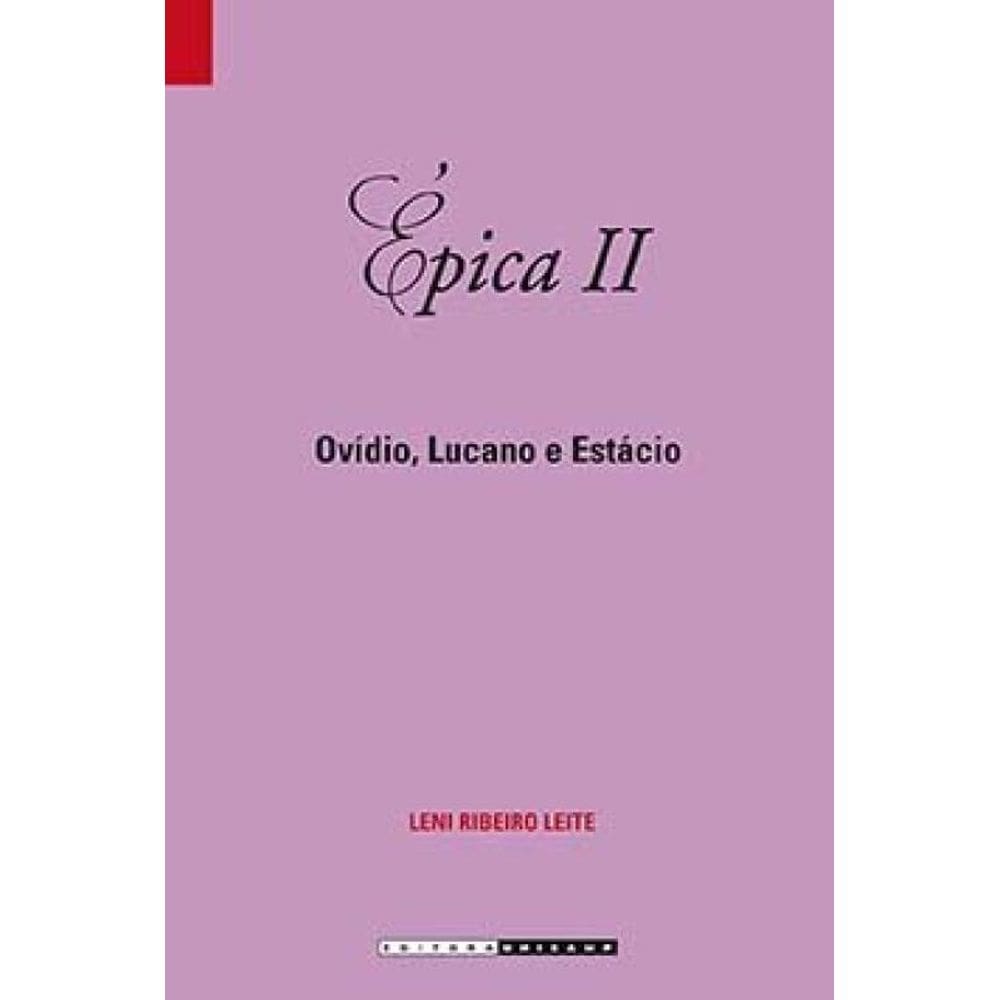 Épica Ii: Ovídio, Lucano E Estácio