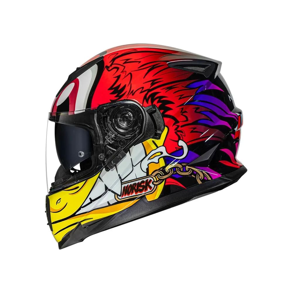 Capacete Norisk Soul FF302 Loko Red (60)