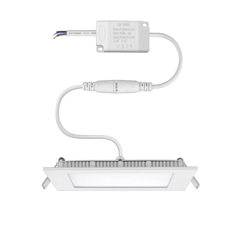 Luminária De Embutir Quadrada 24W 6.500K Bivolt