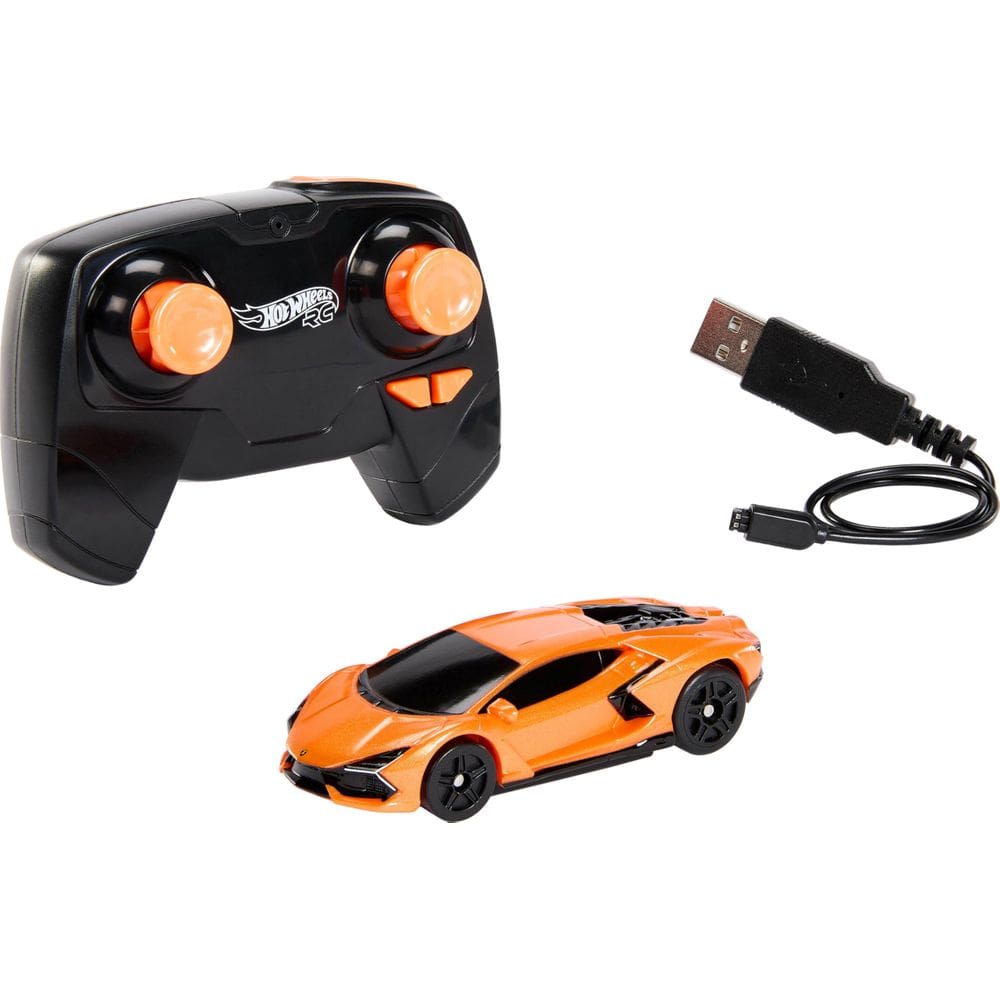 Carro de brinquedo RC Hot Wheels Lamborghini Revuelto escala 1:64