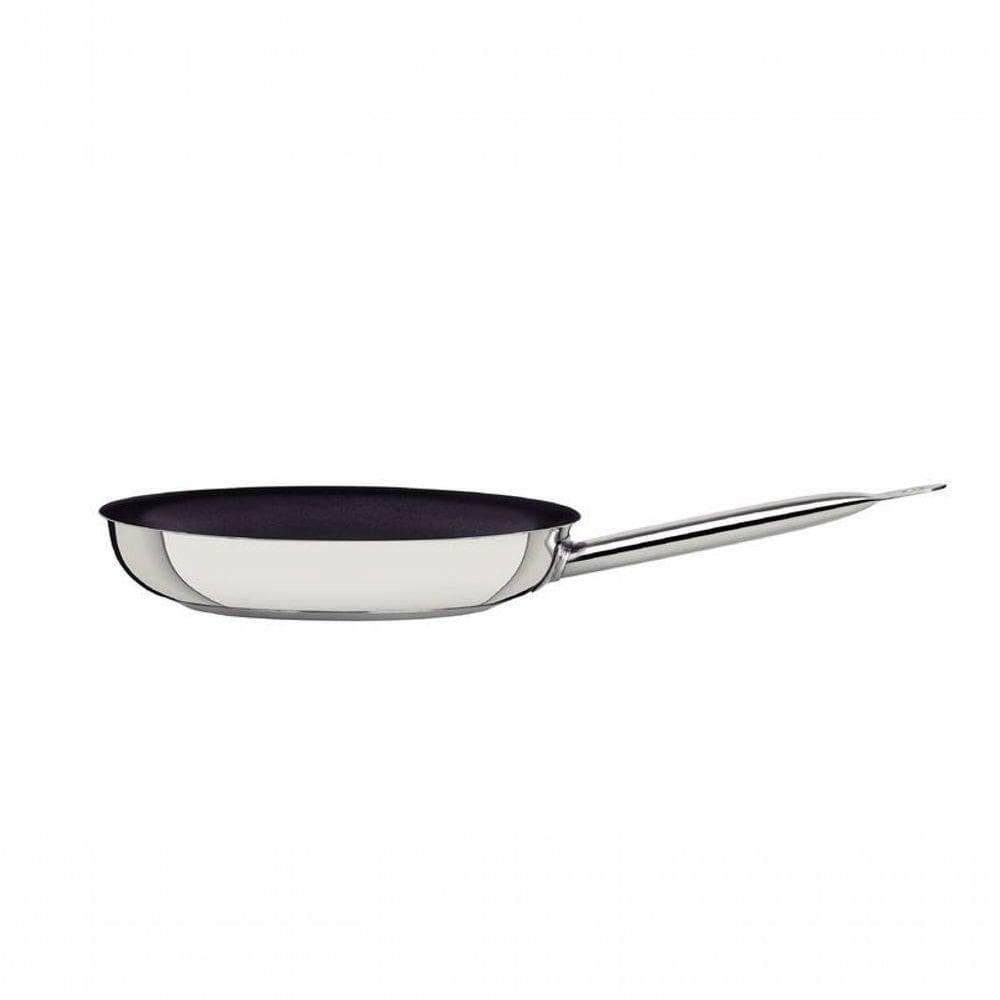 Frigideira Tramontina Rasa Professional Em Aço Inox E Revestimento Antiaderente 30cm