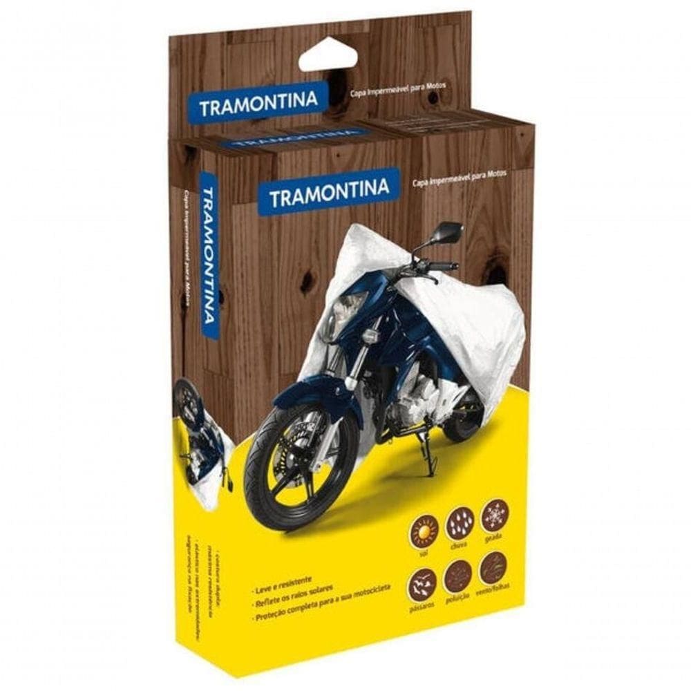 Capa Impermeável Para Moto Tramontina Tamanho G