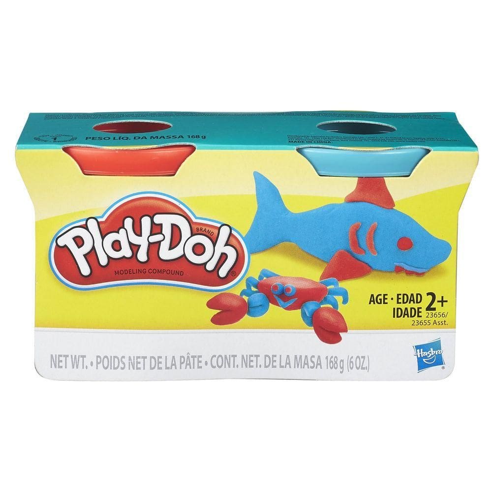 Play-Doh Massa de Modelar Azul e Vermelho - Hasbro