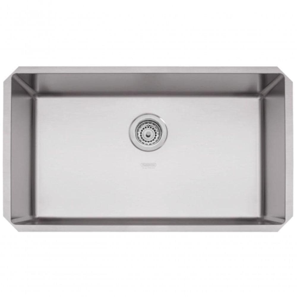 Cuba De Embutir Tramontina Design Collection Quadrum Undermount Em Inox Acabamento Acetinado 70 U 70x40 Cm