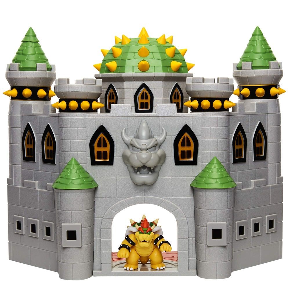Conjunto de jogos JAKKS Pacific Super Mario Nintendo Bowser`s Castle