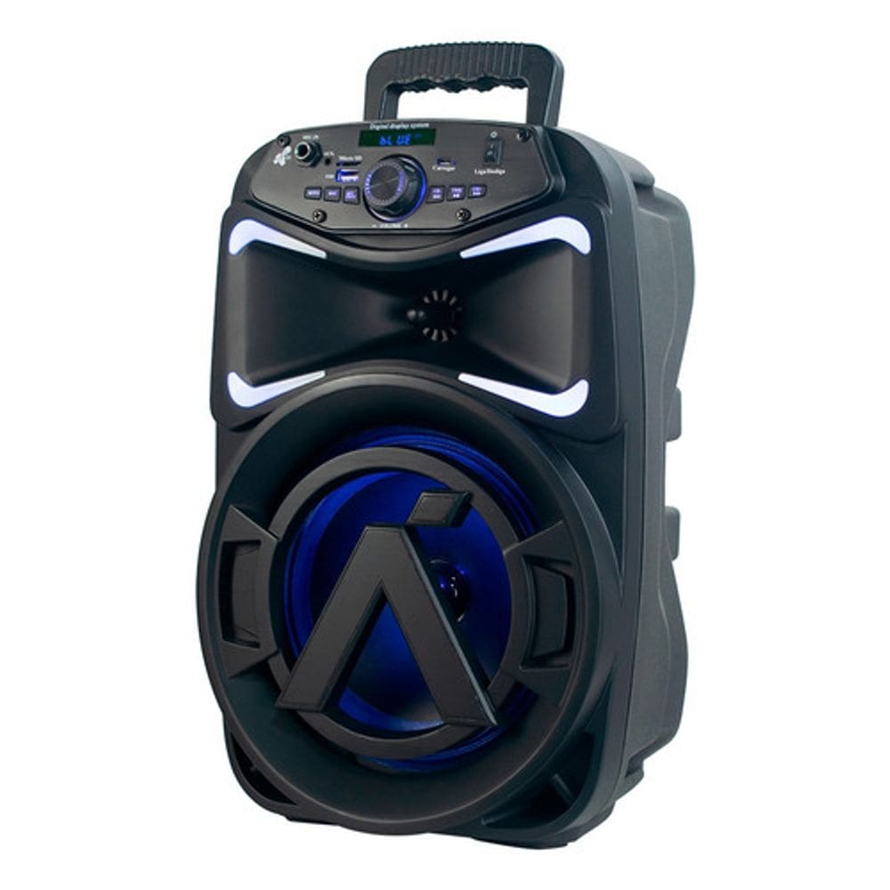 Caixa De Som Portátil Bluetooth 250w Cor Preto 110v/220v