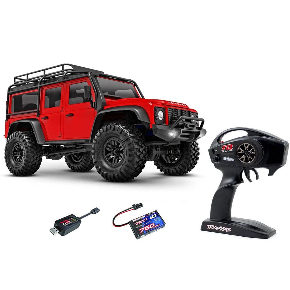 Automodelo Traxxas 1/18 TRX-4M Land Rover Defender Crawler