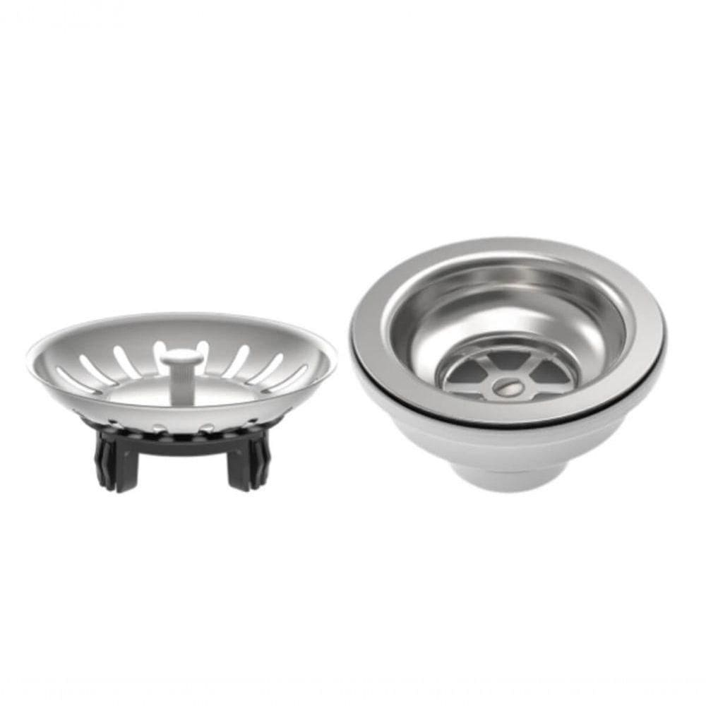 Válvula Tramontina Econômica 4 1-2” Sem Escape Em Inox Polido Para Pias E Cubas