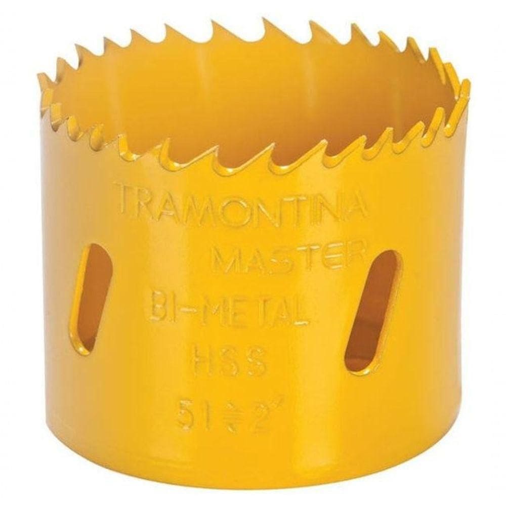 Serra Copo Bi-metálica Tramontina 22 Mm 7-8” Master Dentes De Aço Rápido Hss