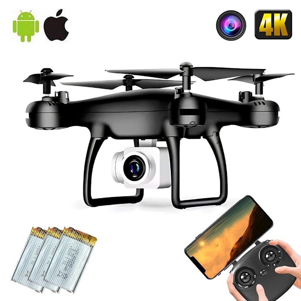 Drone  8S Com Câmera 4K 2025 Modo Sem Cabeça