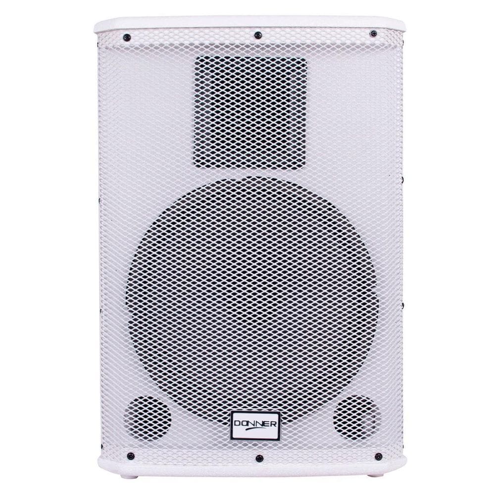 Caixa Acústica Donner Saga 10P Tweeter Piezo 100 Wrms Branca