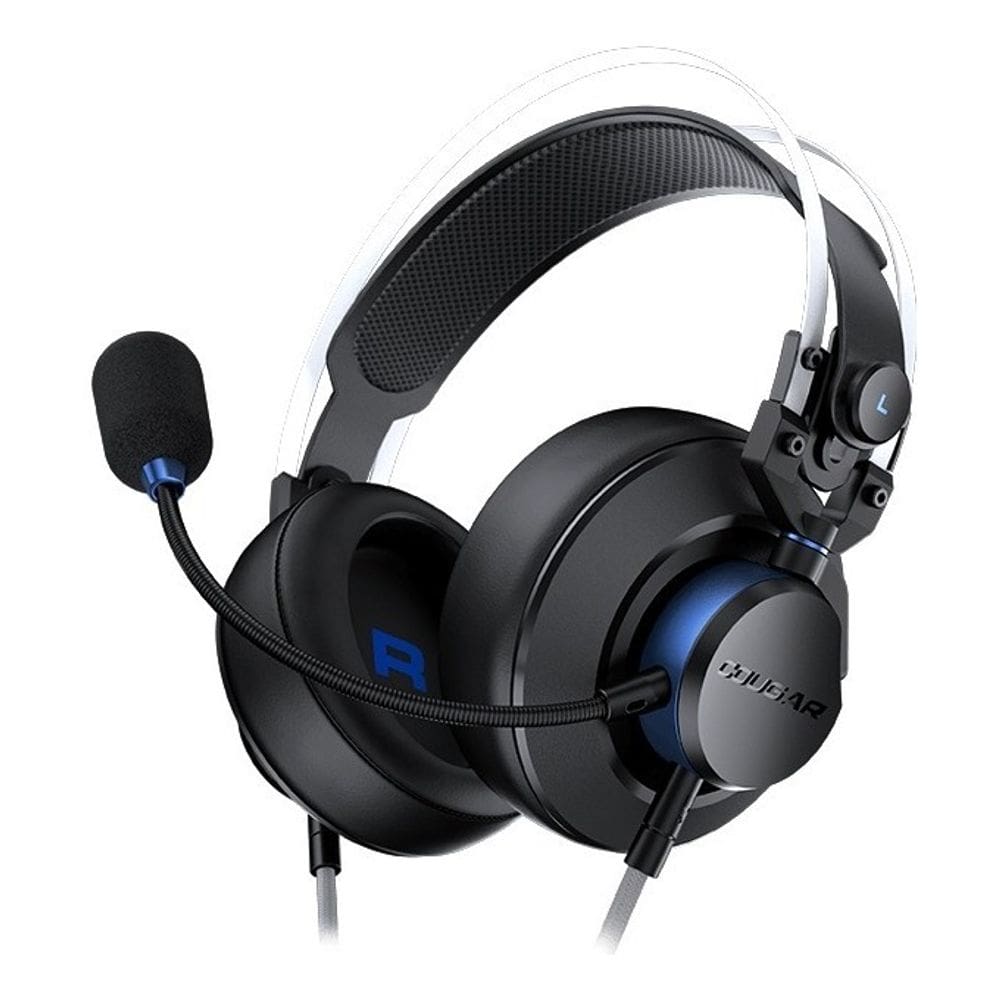 Headset Gamer Cougar Vm410 Ps, 3.5mm, Multi Plataforma