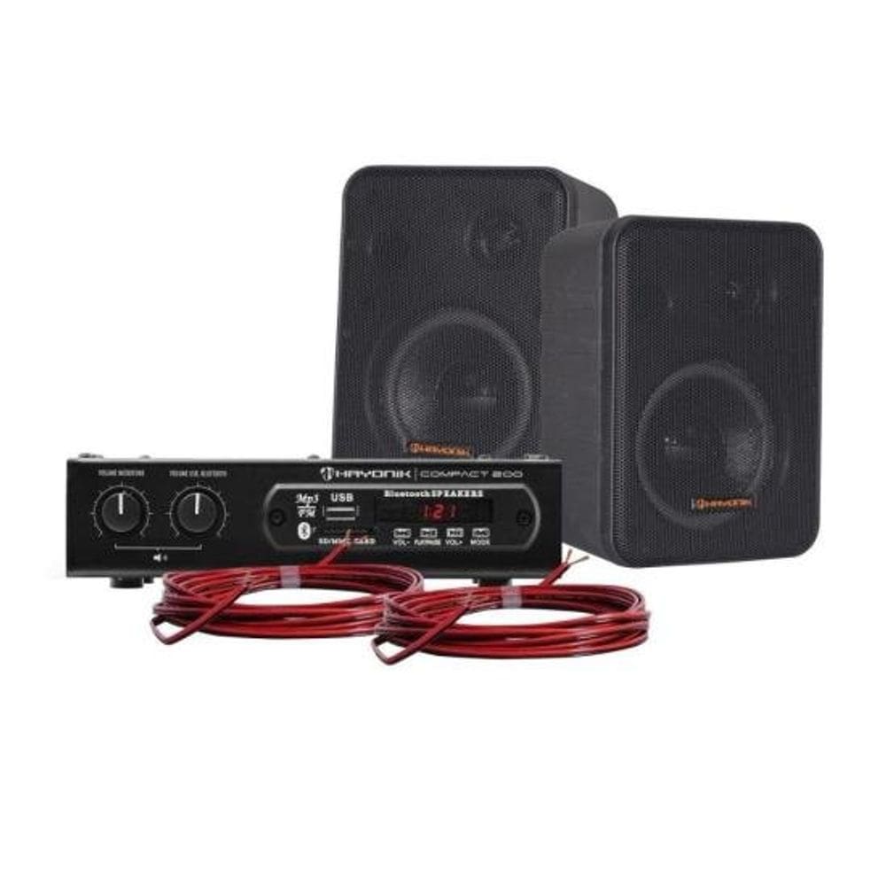 Kit de Som para Ambient Hayonik Ambience 2000 V2 Preto