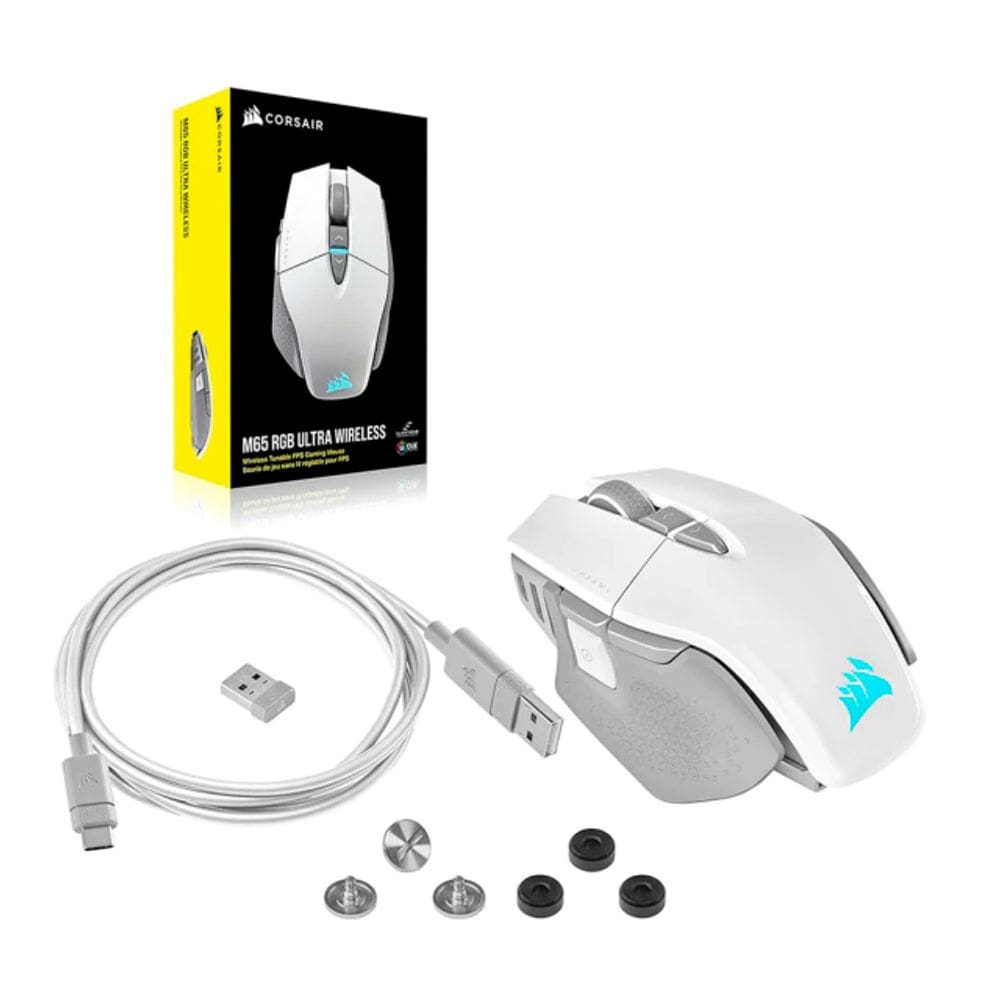 Mouse Gamer Corsair M65 Ultra 26000 DPI Sem Fio RGB