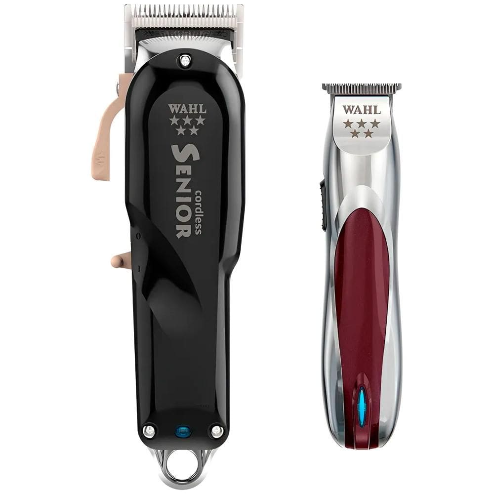 Combo Wahl 5 Star Series Máquina de Corte de Cabelo e Acabamento Senior Cordless + A-LIGN Cordless  Bivolt