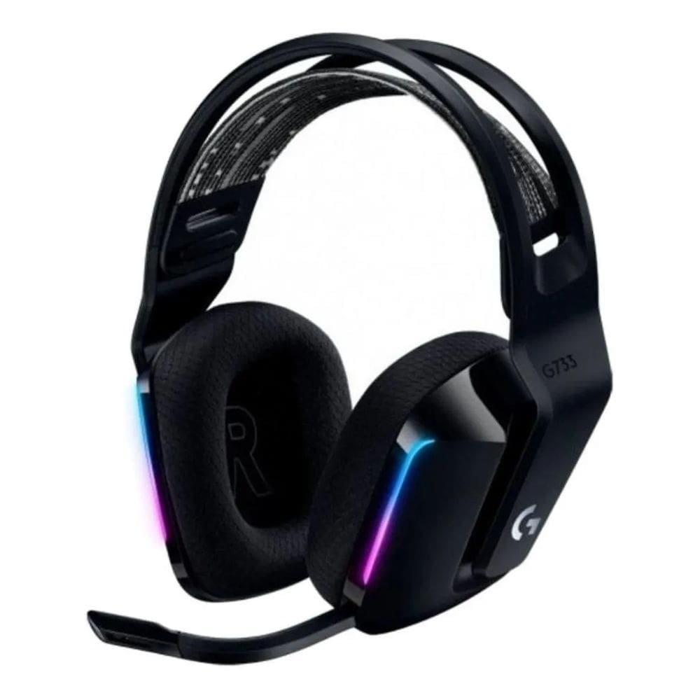 Headset Gamer Logitech G733 Wireless Ligthspeed Preto