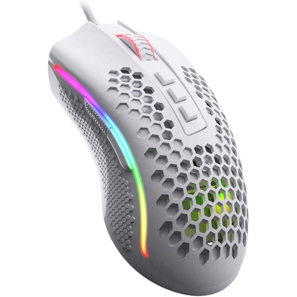 Mouse Redragon M808W-KS Storm Branco (C/FIO) 16000DPI