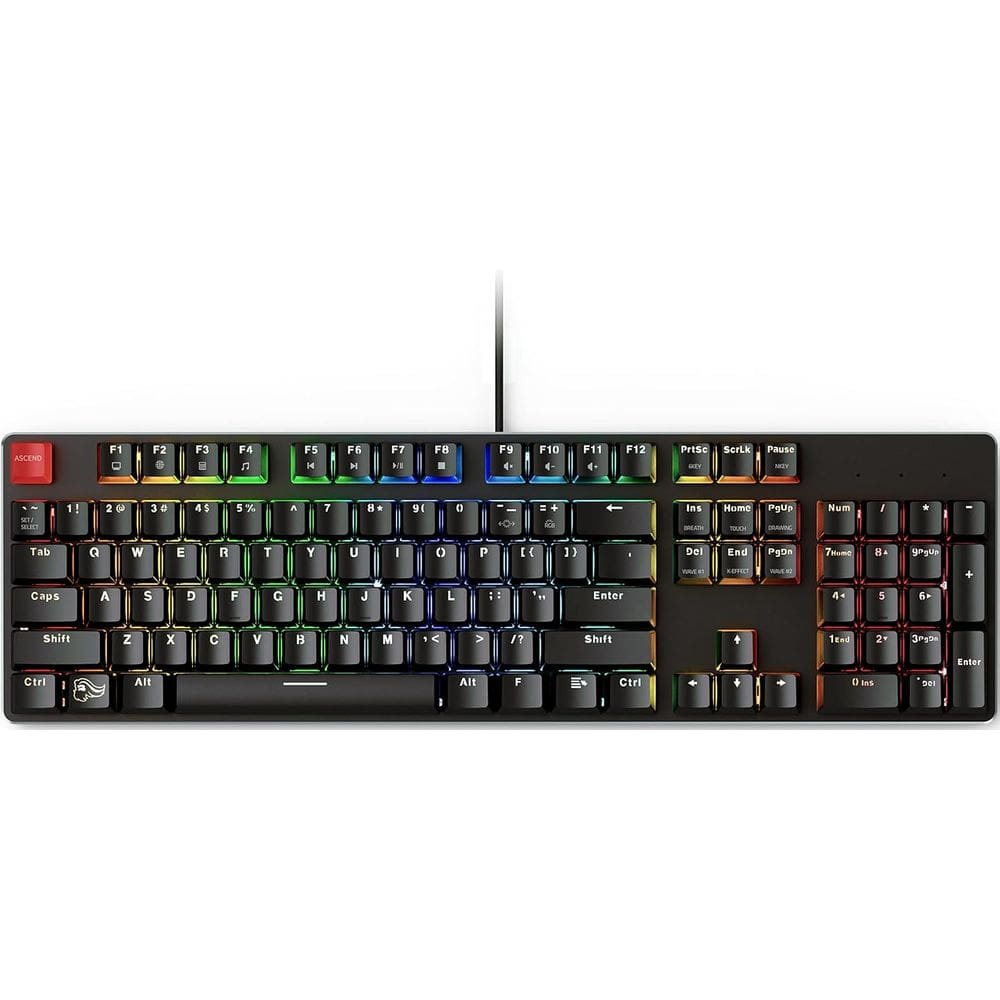 Teclado Gaming Glorious GMMK-BRN RGB Black com Cabo (Ingles)