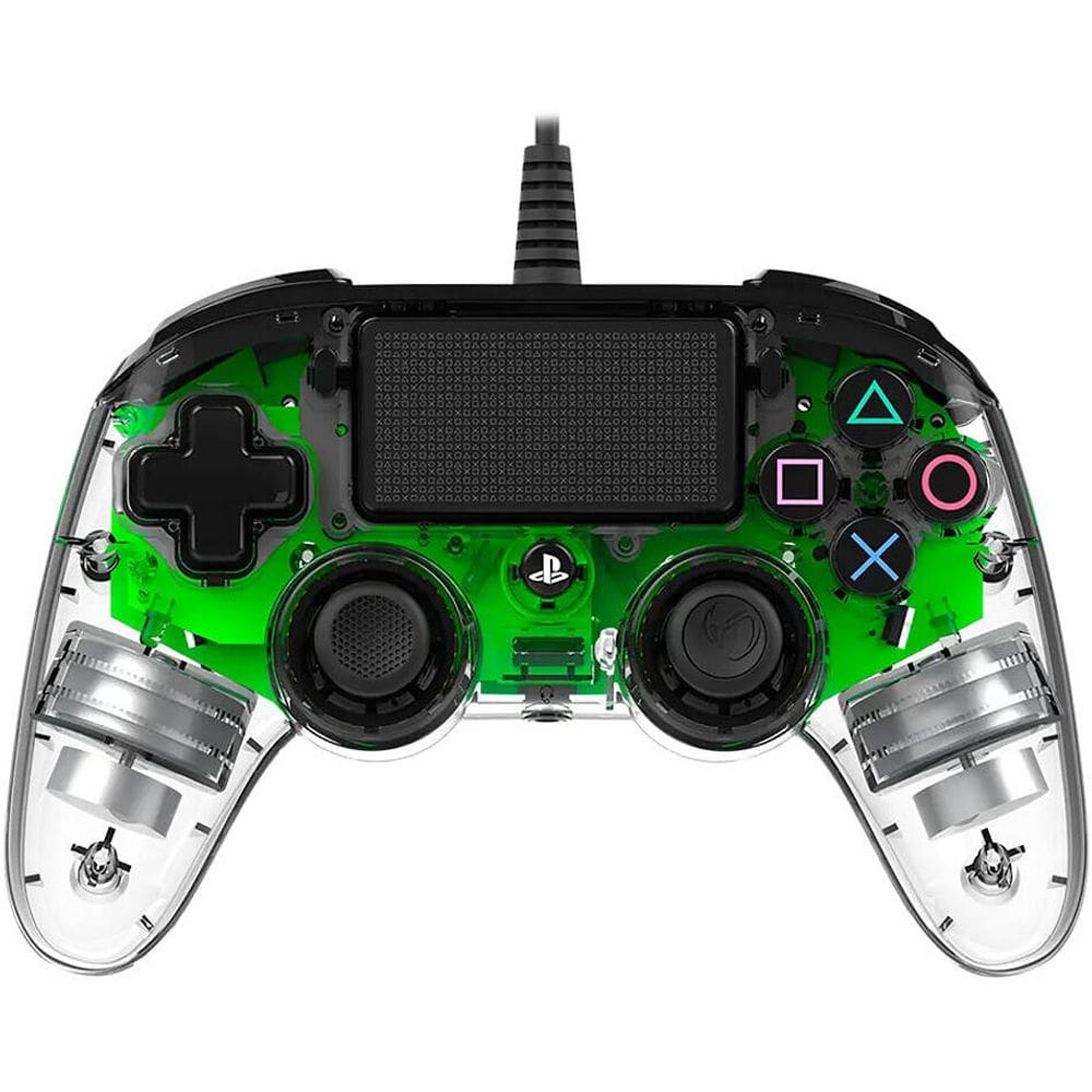 Controle Transparente Para Ps4 Pro Nacon Wired Illuminated