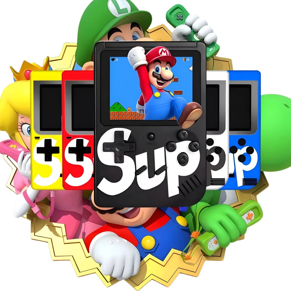 Sup Mini Video Game Portátil 400 Jogos Perfeito Para Viagens Aleatória