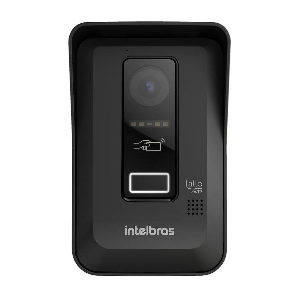 Módulo Externo de Vídeoporteiro Allo wT7 Preto Intelbras