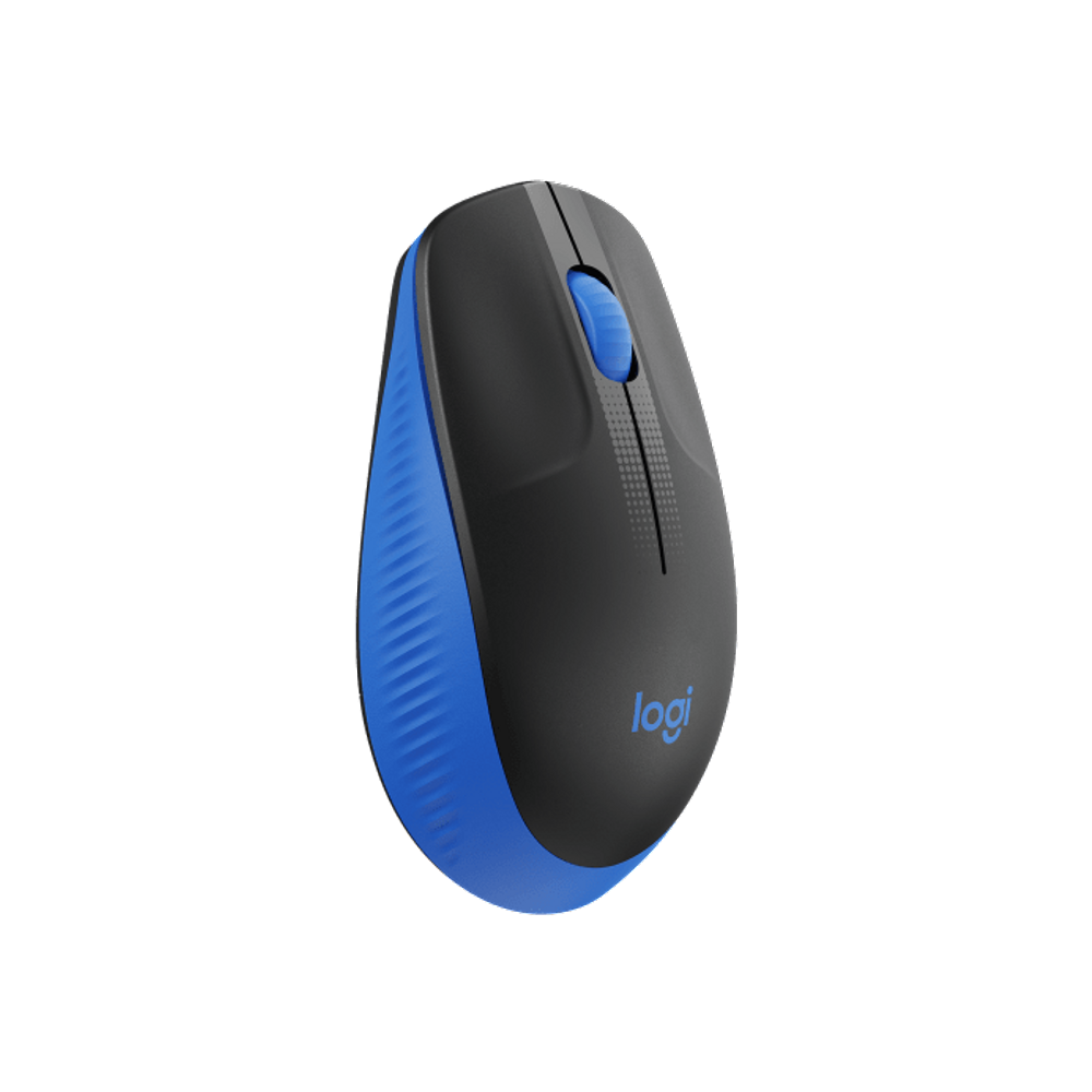 Mouse Logitech M190 - Vermelho/azul/preto