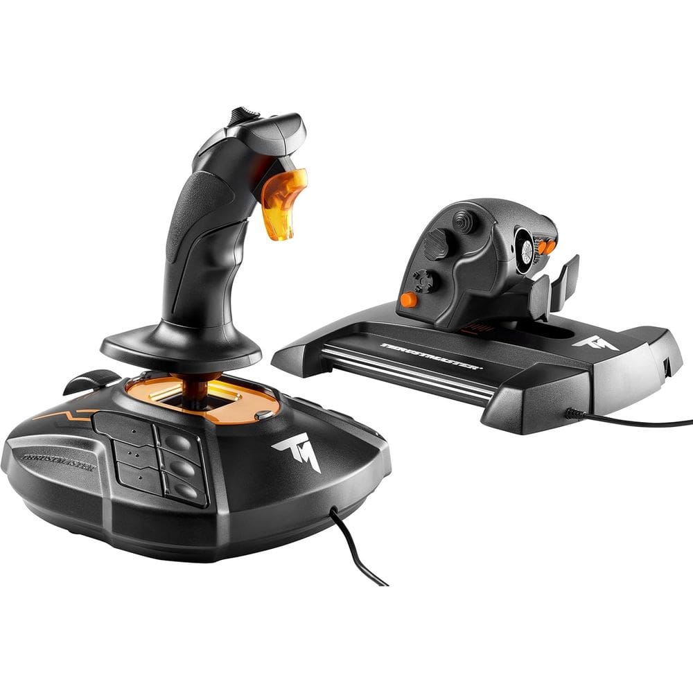 Simulador Thrustmaster Hotas T-16000m Fcs Câmbio+acelerador