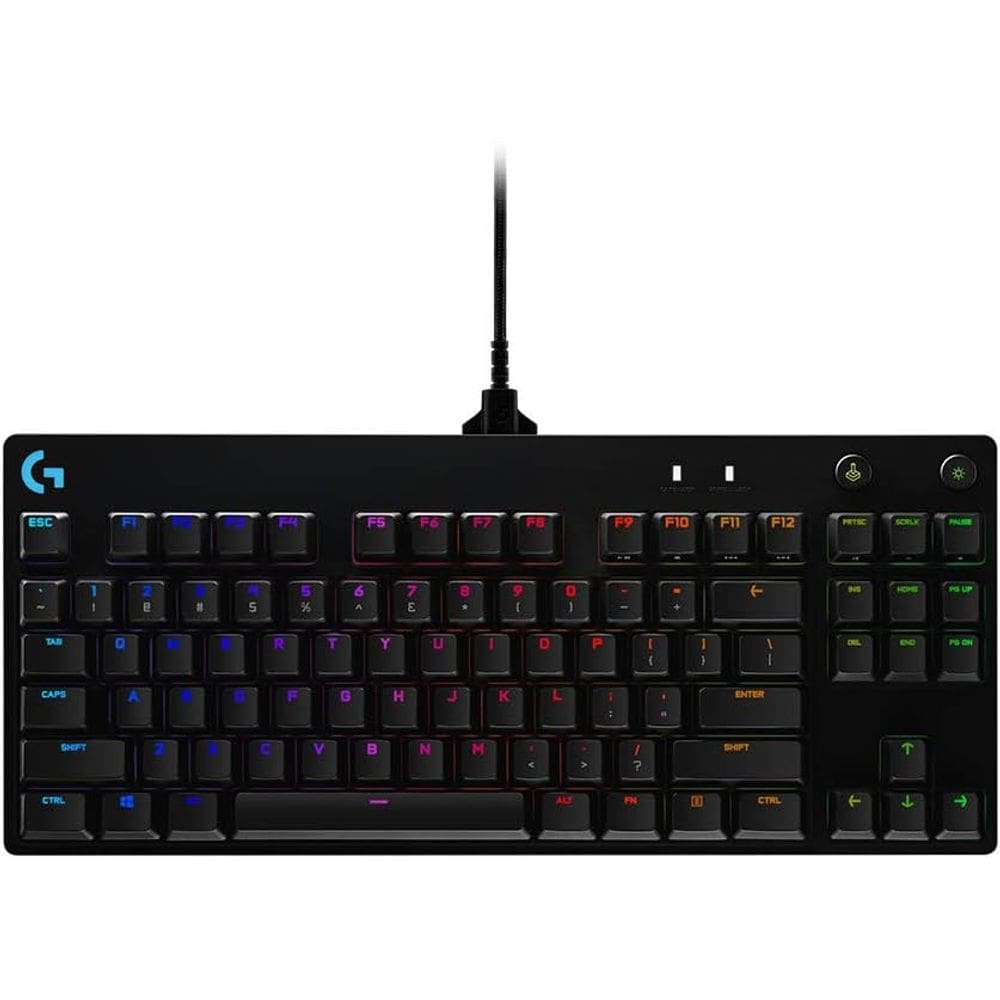 Teclado Gamer Mecânico Logitech G-pro Rgb - (920-009388)