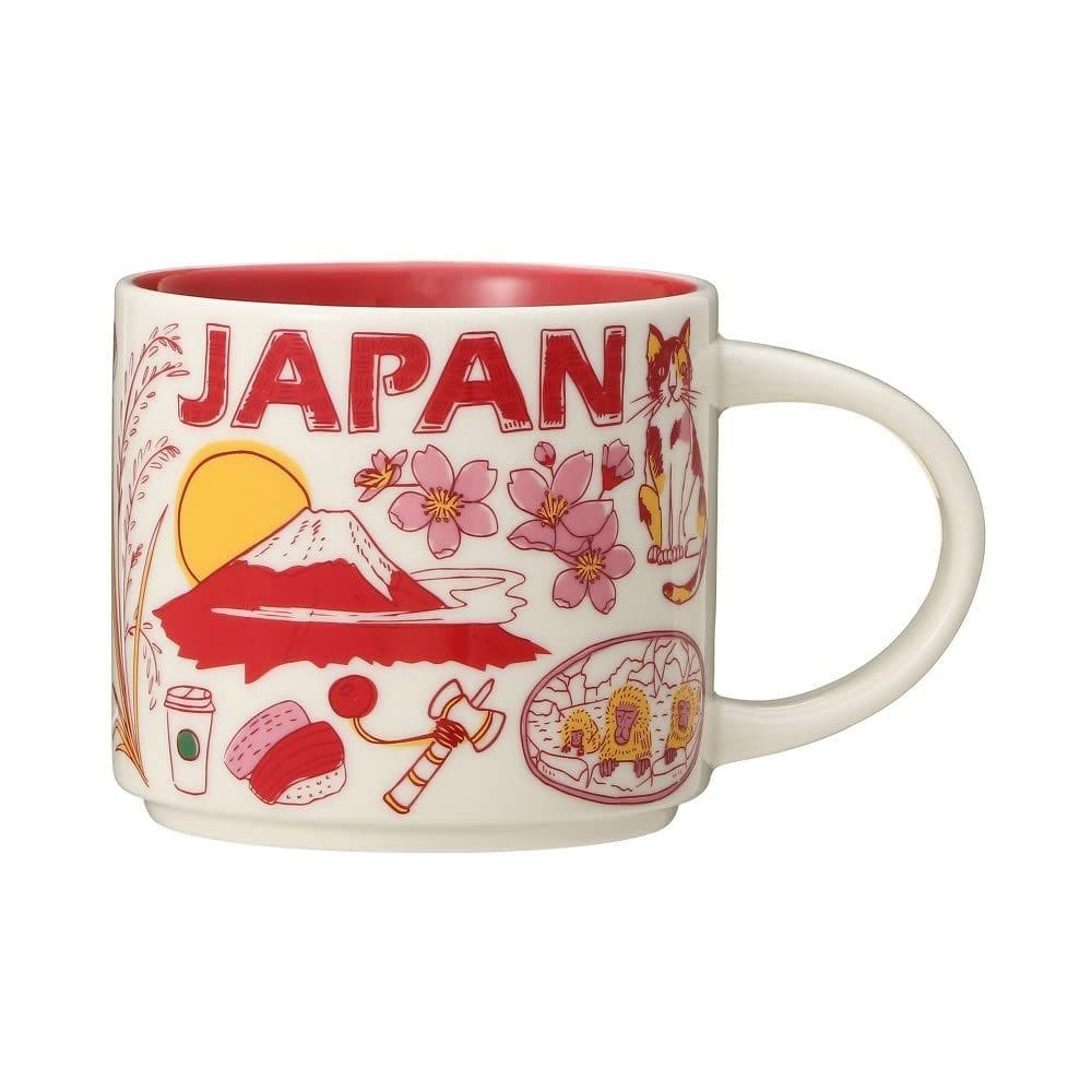 Caneca de café Starbucks Been There Series Japan 2021 400mL