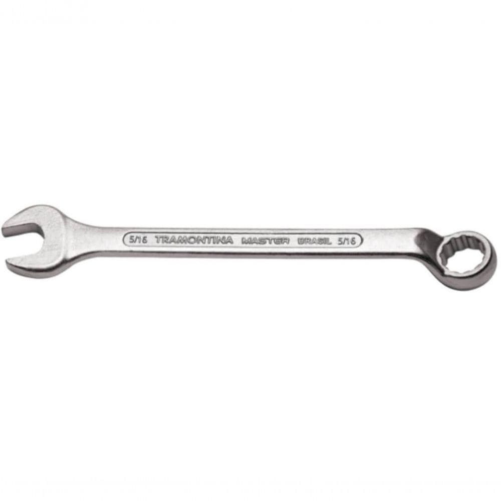 Chave Combinada 5-16 Tramontina Master Com Pescoço Corpo Forjado Em Aço Especial Cromado