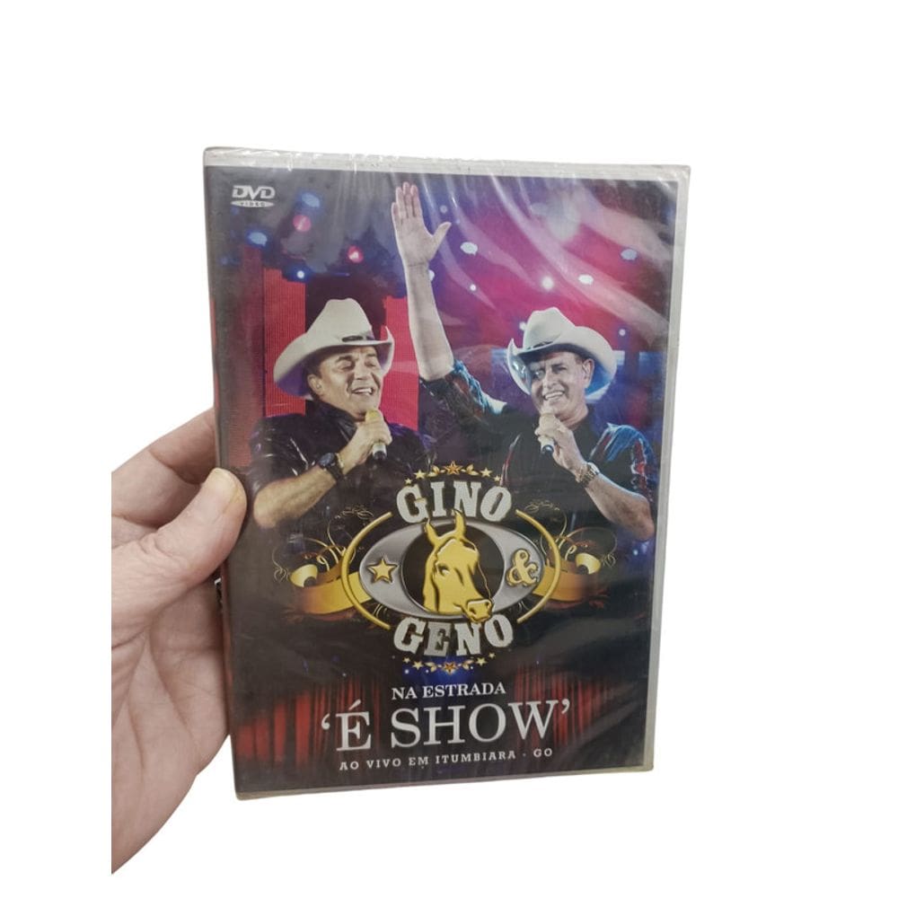 DVD Gino & Geno - Na Estrada `É Show` Ao Vivo Em Itumbiara
