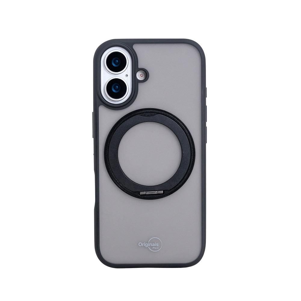 Capa iPhone 17 Stand Originais iPlace, Preto