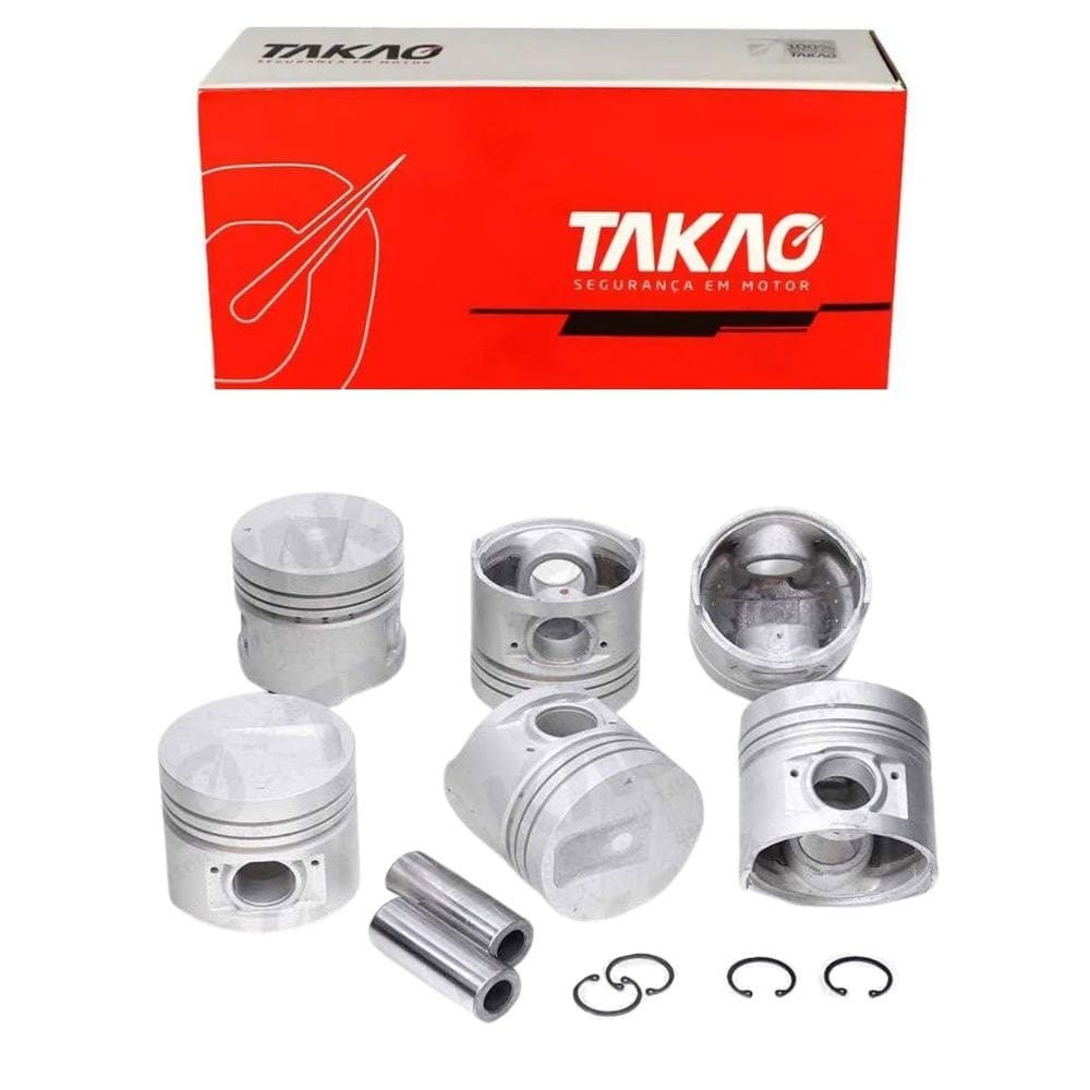 Pistão 050 (Jg) Hyundai 45Ds7 3.9 12V / Hyundai 40Ds7 3.9 12V / Hyundai 3 Ds7 3.9 12V / Clark 3.9 12V Takao - Pmi39E050