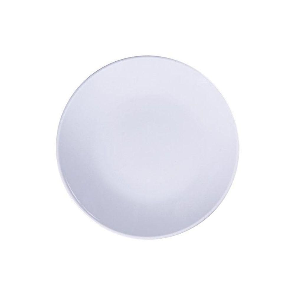 Prato Sobremesa Tramontina Maxforce Em Porcelana Branca 19cm