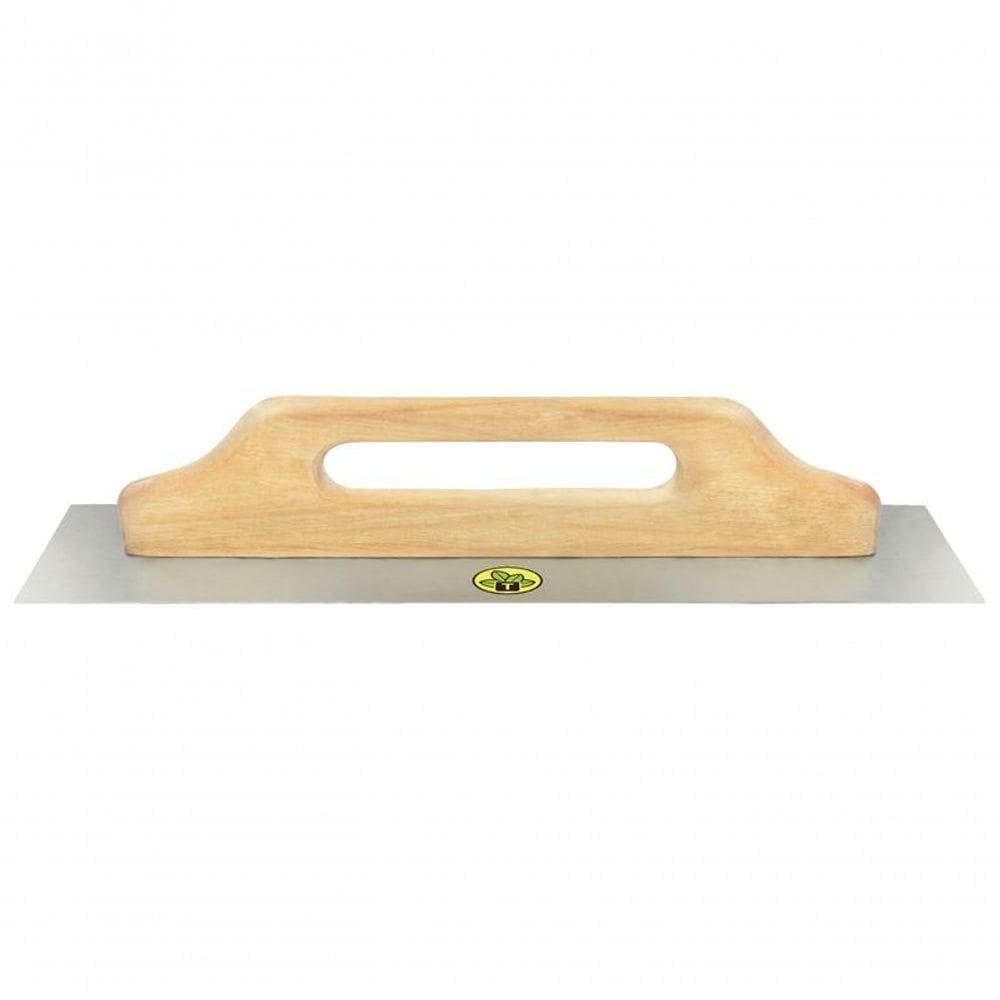 Desempenadeira Para Drywall De Base Lisa Tramontina Sem Dentes Com Cabo De Madeira