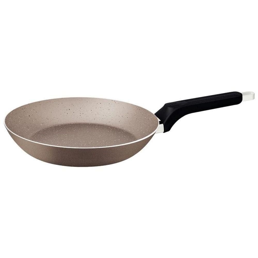 Frigideira Tramontina Milazzo Alumínio 28cm Com Revestimento Antiaderente Starflon Max Amêndoa