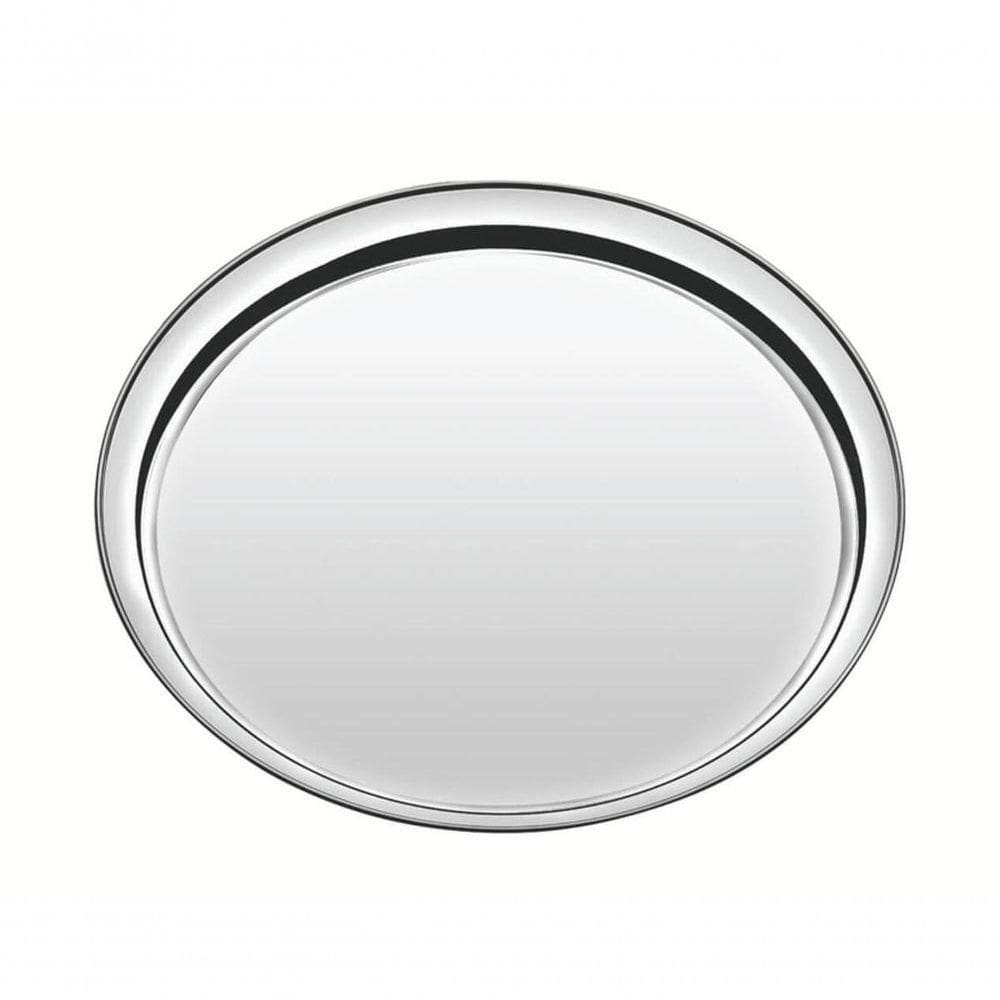 Bandeja Redonda Tramontina Service 40cm Em Aço Inox