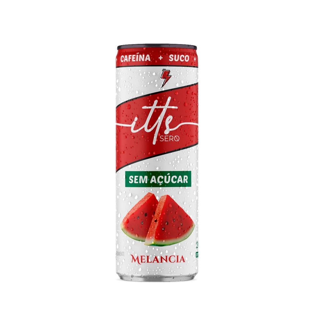 Energético Itts Sero Melancia Zero Açucar 473ml