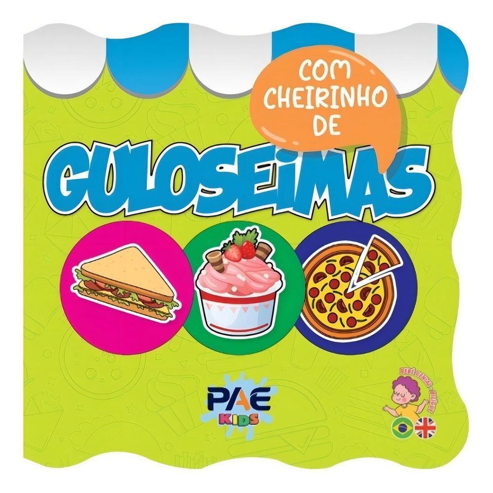 Livro de Banho Com Cheirinho - Guloseimas
