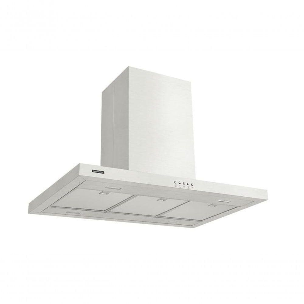Coifa De Ilha Tramontina New Dritta Isla Aço Inox 90cm 220 V