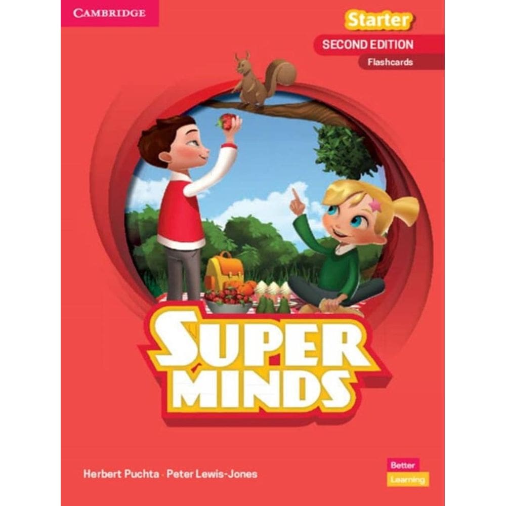 Super Minds Starter Flashcards - British English - 2Nd Ed