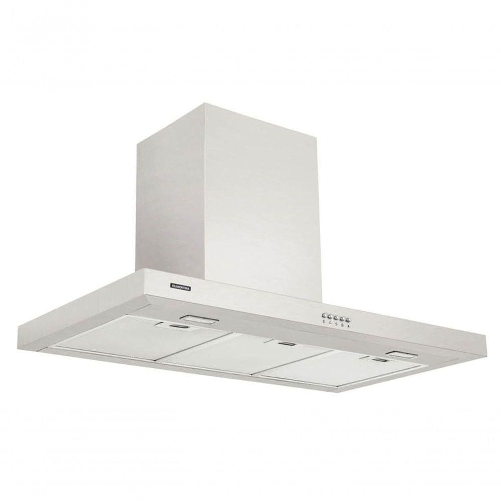 Coifa De Parede Tramontina New Dritta Wall Em Aço Inox 90cm 220 V