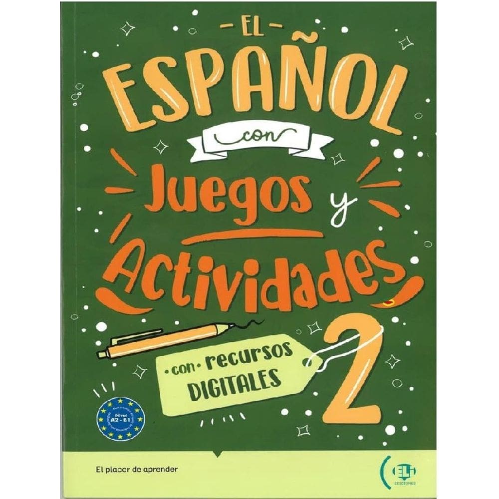 Espanol Con Juegos Y Actividades 2 - Con Recursos Digitales