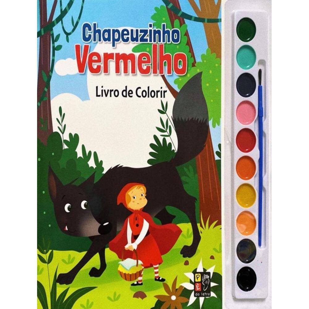 Aquarela - Chapeuzinho Vermelho